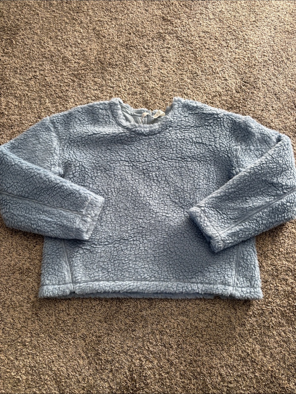 Lululemon Wool Whenever Crew Chambray size 8